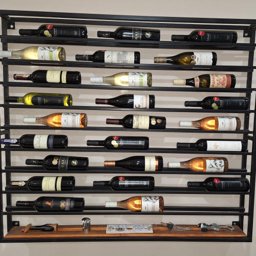 Wine rack - wall mounted (1)
